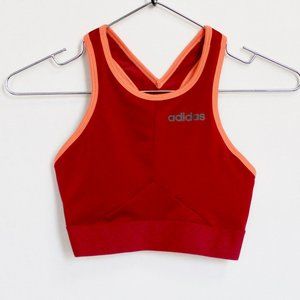 NWT Adidas Burgundy Sports Bra